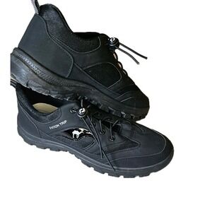 Fation Trip Men's Orthopedic Shoes Sneakers  Black Size 45 EU  U.S.11.5-12